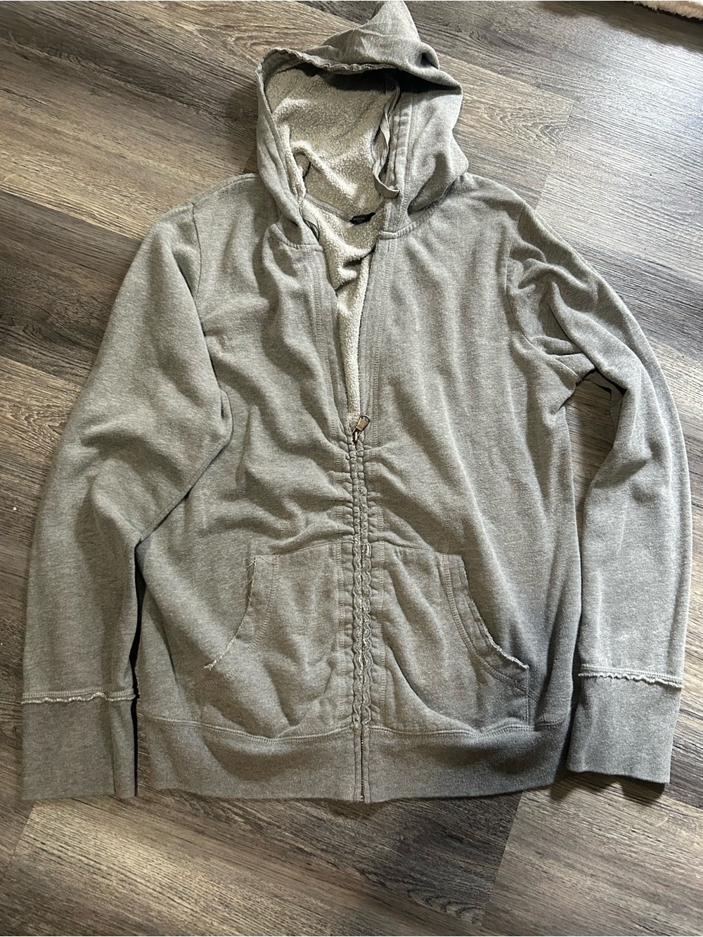 Vanity Women's Zip Hoodie - Gray